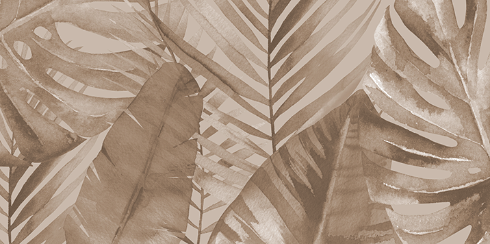 Fotobehang Woonkamer Brown leaves