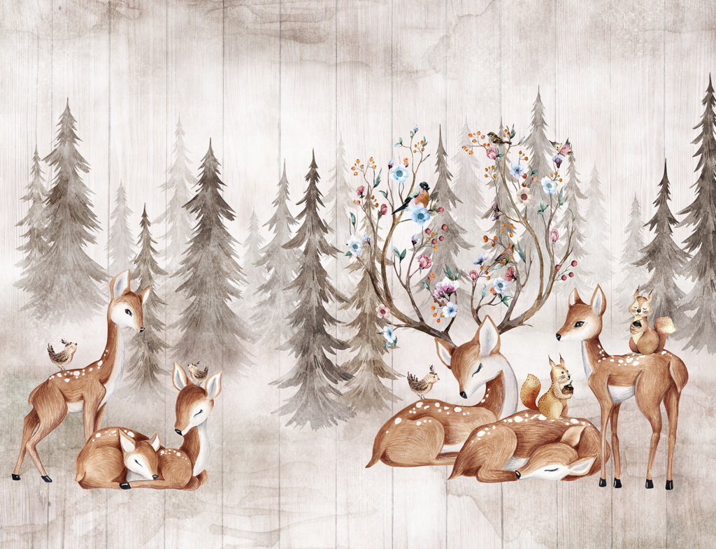 Fotobehang Kinderkamer Sweet dear