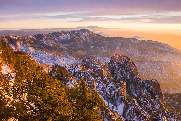 Berglandschap New Mexico - fotobehang
