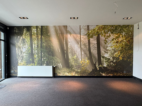 Fotobehang Bos Ede